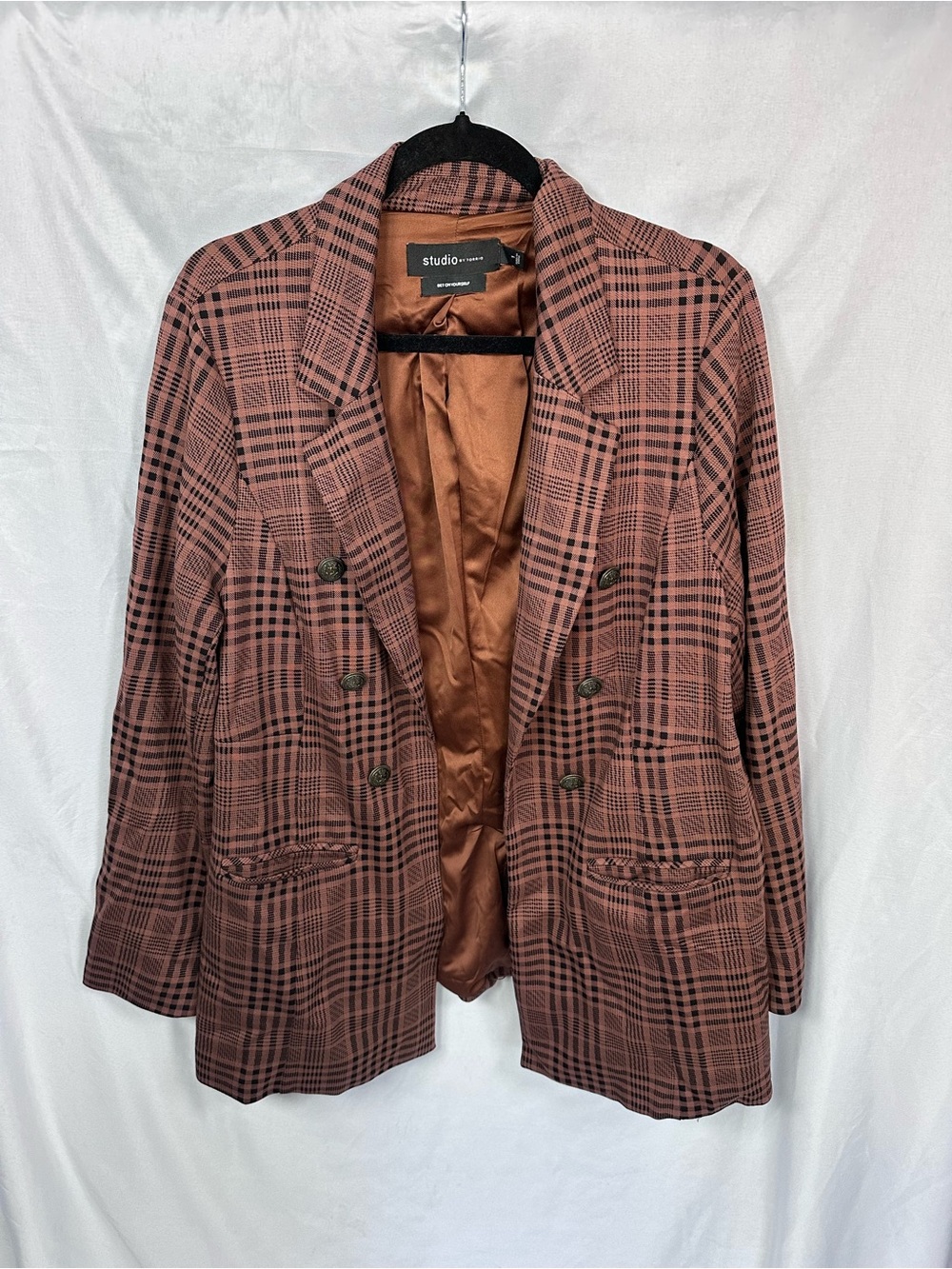 Torrid Ponte Double Breasted Relaxed Blazer
Size 1